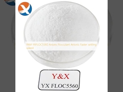 PAM YXFLOC5560 الأنيونات المتدفقة السرعة الأنيونية الأنيونية أسرع
